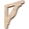 Ekena Millwork Funston Craftsman Smooth Bracket, Douglas Fir, 5 1/2"W x 44"D x 44"H BKT06X44X44FST04SDF - alternate 1